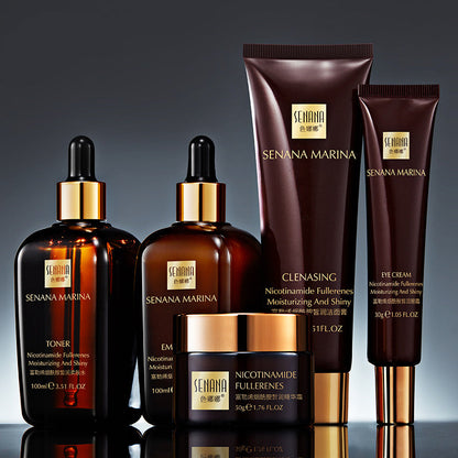 Senana Marina Fullerene Nicotinamide Kit Moisturizing Facial Five-piece Set