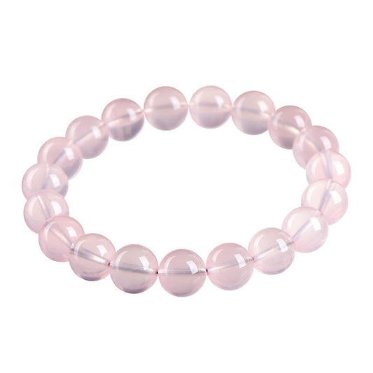 Natural Starlight Crystal Round Beads Women's Bracelet