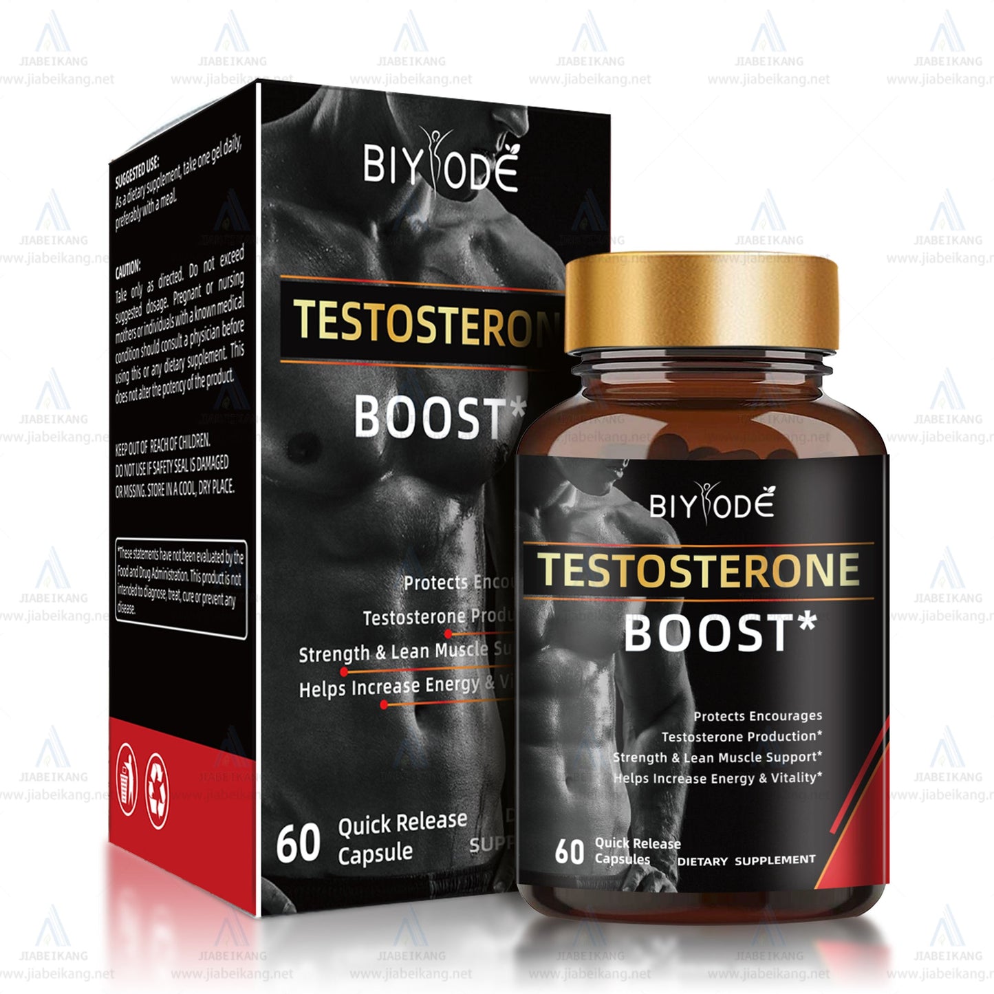 Testosterone Health Booster for Men Muscle Power Supplement