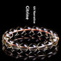 Natural 7A Grade Citrine Scattered Beads Ball Bracelet