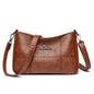 Popular Cross Stitching Sheepskin Small Square Bag Women