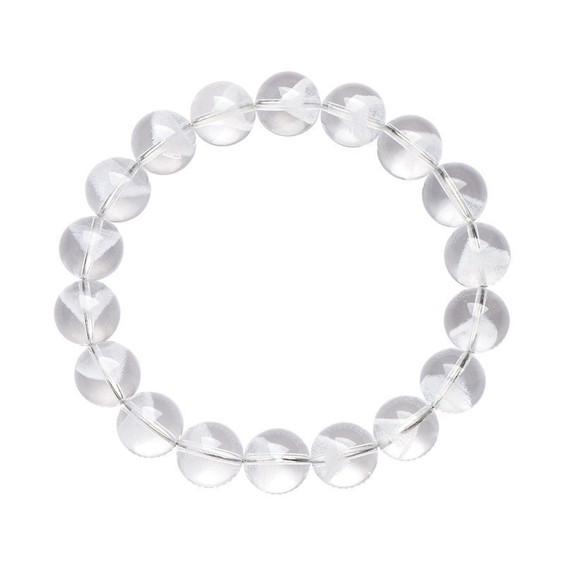 Women's Natural White Ghost Pyramid Bracelet