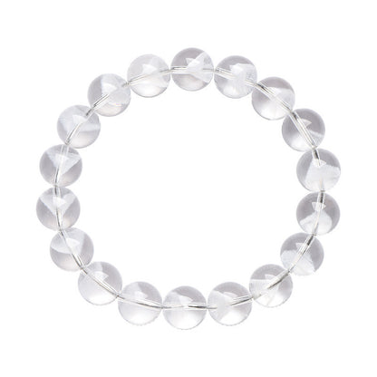 Women's Natural White Ghost Pyramid Bracelet