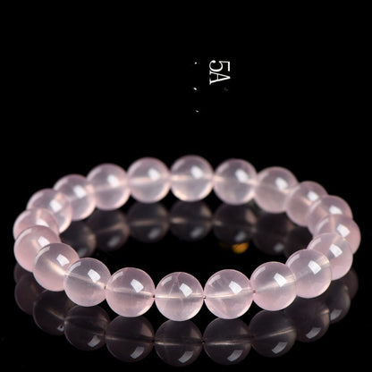 Natural Starlight Crystal Round Beads Women's Bracelet