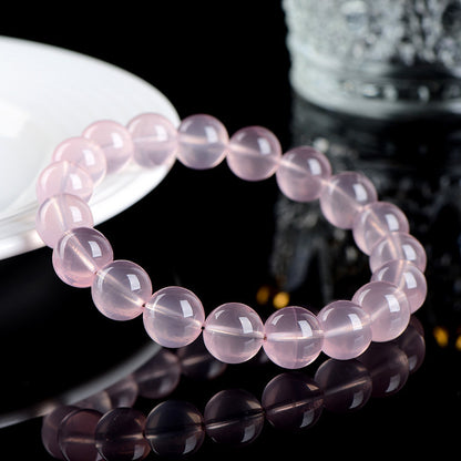 Natural Starlight Crystal Round Beads Women's Bracelet
