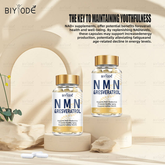 NAD+ Health Vitamins Supplement, Promotes DNA Repair, NMN