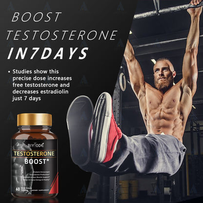 Testosterone Health Booster for Men Muscle Power Supplement
