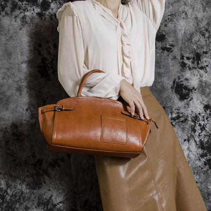 Posh Women's Casual Zip Crossbody Premium Leather Bag