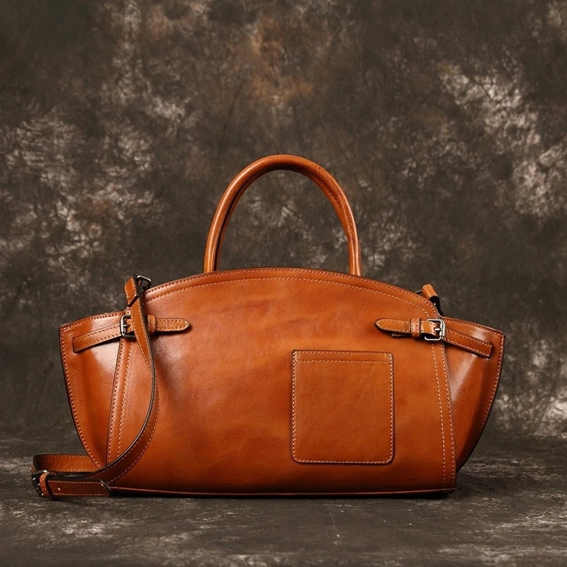 Posh Women's Casual Zip Crossbody Premium Leather Bag