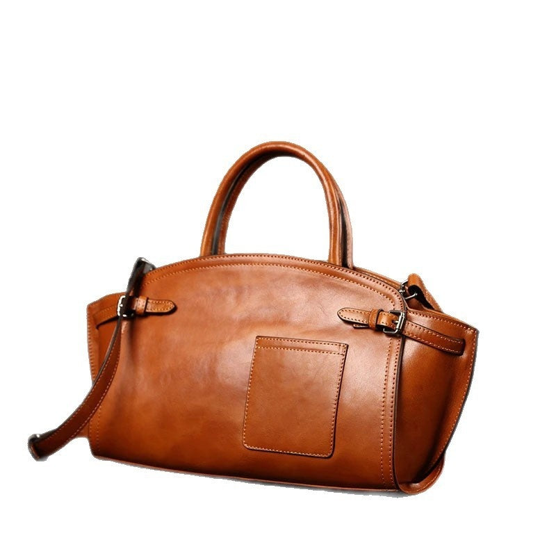 Posh Women's Casual Zip Crossbody Premium Leather Bag