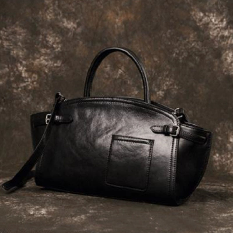 Posh Women's Casual Zip Crossbody Premium Leather Bag